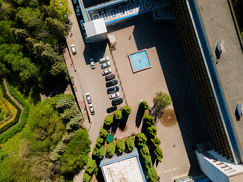 Санаторий «Родник», Кисловодск. Территория